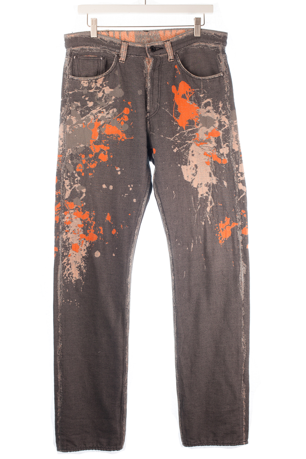 APOC Jacquard Paint Splatter Pants 