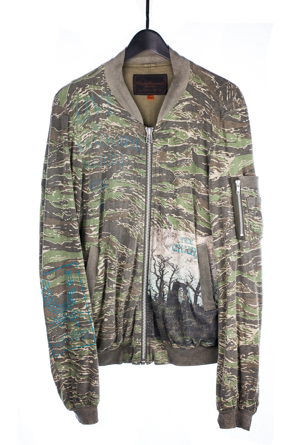 SS06 Oversized Camo Bomber